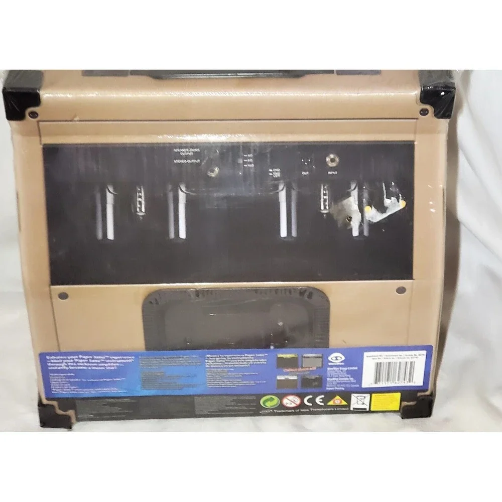 Paper Jamz Guitar Amplifier Series 1 Tan/Brown New Sealed 2009 WowWee Group